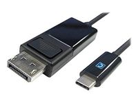 Comprehensive External Video Adapter DisplayPort USBC, Black (USB3C-DP-3ST)