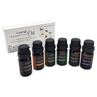 Vernal Sustainably Sourced Essential Oil Set,100% Natural & Pure,Top Spa Essential Oil Set,Best Essential Oil for Home Diffuser,Essential Oil for aromatherapy, sinuses,allergies,sleeping and massage.