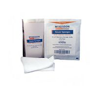 McKesson 4X4 Gauze Sponge 12Ply Sterile - 25 Packs of 2- Model 16-4242