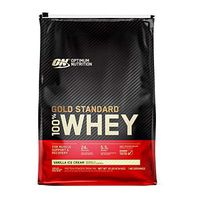 OPTIMUM NUTRITION Gold Standard 100% Whey Protein Powder, Vanilla Ice Cream, 10 Pound (Packaging May Vary)