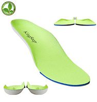 Sports Athletic Replacement Shoe Insoles/Insert for Flat Feet Running/Hiking,with Soft Comfort Cushion,Shock Absorbing,Relieve Feet Pain (Men 7 / Women 8.5)