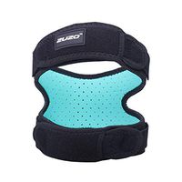 2U2O Dual Patella Knee Strap for Pain Relief and Full Mobility, Adjustable Knee Stabilizing Brace Support for Running, Jumper, Tennis, Basketball, Arthritis, Tendonitis, Injury Recovery, Joint, Muscle
