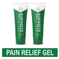 Biofreeze Pain Relief Gel, 4 oz. Tube, Pack of 2 (Packaging May Vary)