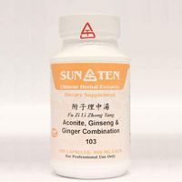 Sun Ten - Aconite, Ginseng & Ginger Combination Capsules/Fu Zi Li Zhong Tang/附子理中湯