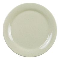 Yanco AD-106 Ardis Round Bread Plate, 6.25" Diameter, Melamine, Pack of 48