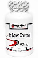 Activated Charcoal 900mg 100 Capsules ~ Renevitol