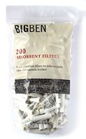 Big Ben Charcoal Pipe Filters 9mm - Bag of 200 Filters