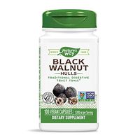 Nature's Way Black Walnut Hulls, 1,000 mg per serving, 100 Vegetarian Caps (Packaging May Vary)