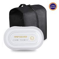 Denshine Mini CPAP Cleaner, Portable CPAP Cleaner Disinfector Disinfection, for CPAP Air Tubes Hose Machine Respirator Accessories Auto Cleaning Sanitizer Steriliser