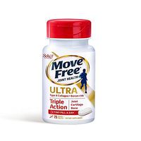 Move Free Ultra Triple Action Joint Supplement with Type II Collagen, Hyaluronic Acid, and Boron for Joint, Cartilage, and Bone Support, FAMILY PACK OF 150 tablets