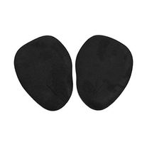 uxcell 2pcs Black Silicone Gel Forefoot Insole Pads High Heel Shoes Cushions for Women