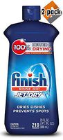 Finish Jet Dry Rinse Aid, Dishwasher Rinse Agent, 23 oz - 2 Pack
