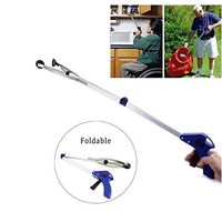 Foldable Grabber Tool Claw Trash Garbage Picker Mobility Aid Pick Up Tool Garden Nabber Grabber Reacher for Elderly Pickup Tool Hand Brooms