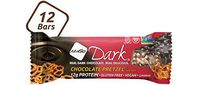 NuGo Dark Chocolate Pretzel, 12g Vegan Protein, 200 Calories, Gluten Free, 12 Count