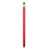 Red Digital Capacitive Pen for iPad 2 in 1 High Precision Sensitivity Ultra Fine Tip Active Stylus Compatible for iPad/iPhone/Android Tablets and Other Touch Screen Devices