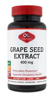 Olympian Labs Grape Seed Extract 400mg, 100 capsules bottle