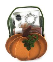 Cypress Home Elegant Harvest Cocktail, Guest and Luncheon 55-Count Napkin Set in Felt Gift Bag