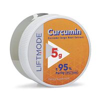 LiftMode Curcumin Powder Supplement - Powerful Anti-Inflammatory, Antioxidant & Boosts Healthy Brain & Mood | Vegetarian, Vegan, Non-GMO, Gluten Free - 5 Grams (25 Servings)