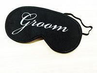 ComfortDecorHouse Gift for Groom Sleep Mask Eye Masks for Sleeping Wedding Gift for Couples Night Mask Eye Sleep Mask Eye Cover Groomsmen Gift