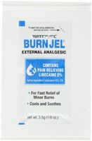 First Aid Only 600U-01 Water-Jel Burn Jel, 1/8 oz Foil Packet (Box of 25)