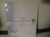 Holiday Letterhead – 40 Sheets of Paper - 8.5"x11"