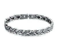 PINGMAI Bracelet, Titanium Steel Ladies Bracelet, Magnetic Health Bracelet