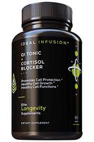 Cortisol Manager and Adrenal Support: Adaptogens for Relaxation, Stress and Anxiety Relief - Astragalus, Ashwagandha, Passion Flower (60 Servings) Vegan