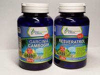 Resveratrol 1500mg + Garcinia Cambogia 95% HCA Extract FormulaDr Recommended Diet Weight Management Freeze Compulsive Cravings and Burn Stubborn Fat Fast!