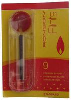9 Ronson Firebronze Standard Lighter Flints x24 Packs
