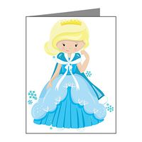 Note Card Ice Princess Snowflake