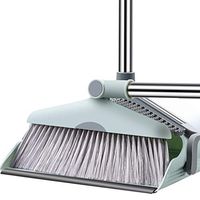 Broom Home Rotating Plastic Broom Set Household Plastic Cleaning Tool Lazy Cleaning Brush Size 92×29cm