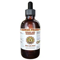 Boldo and Barberry Liquid Extract, Boldo (Peumus boldus) and Organic Barberry (Berberis vulgaris) Tincture Supplement 4 oz