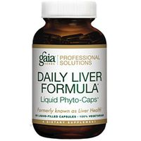 Gaia Herbs (Professional Solutions) Daily Liver Formula 60 lvcaps