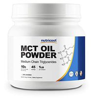 Nutricost MCT Oil Powder 1LB (16oz) - Great for Keto, Ketosis and Ketogenic Diets - Zero Net Carbs, Non-GMO + Gluten Free (Medium Chain Triglyceride)