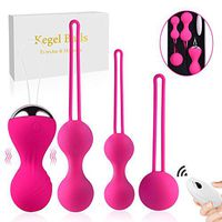 Super Kegel Exercise Weights Ben Wa Ball 5PC Sets for Women Kegel Balls for Beginners & Advanced Pelvic Floor Exercises,Premium Silicone Kegel Balls for Women Tightening