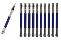 10Pcs Da.Wa Pencil Tip Pencil Extension 0.6cm Pencil Lengthener Pencil Extender
