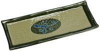 Yanco JP-1504 Japanese Rectangular Plate, 10.25" Length, 4.25" Width, Melamine, Pack of 24