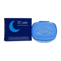 ZQUIET Premium Storage Case for ZQuiet Anti-Snoring Mouthpiece Comfort Size #2 (Anti-Snoring Device NOT Included) – Durable, Protective, Hygienic, Ventilated, for Everyday Storage and Travel