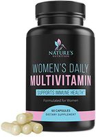 Multivitamin for Women High Potency Daily Vitamins with Biotin 1000mg - Natural Supplement - Made in USA - Best Vitamins A B C D E, Calcium, Zinc, Magnesium, Folic Acid - 60 Capsules