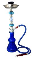 Zebra Smoke: Angel Hookah Hookah Shisha 1 Hose Egyptian Nargile (Blue)
