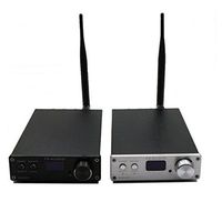 FX Audio D802 2x80W 192KHz Digital Remote Power Amplifier with USB Cable (Black)