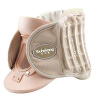 Elderly supplies Family Cervical Traction Device, Portable Manual Inflation Relieve Fatigue Cervical Support Fixed Support, Suitable for Learning Watching TV Traveling