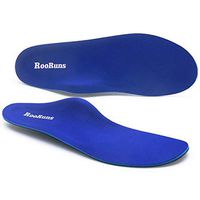 Plantar Fasciitis Inserts, RooRuns Full Length High Arch Support Orthotic Inserts Shoe Insoles for Plantar Fasciitis, High Arch, Flat Feet, Foot Pain Relieve for Men and Women