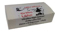 Ultrafine Ortho Litho Film 35mm x 20 Exposure - 5 Pack