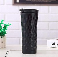 ZHENQ Stainless Steel car Coffee Cup Thermos Cup Coffee Cup hot Water Cup hot and Durable (Color : B)