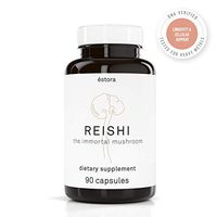 ESTORA Reishi Ganoderma Mushroom Vegan Supplement (90 Vegetable Capsules)