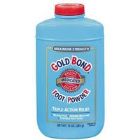 Gold Bond Medicated Foot Powder - 10 Oz (Pack of 12)