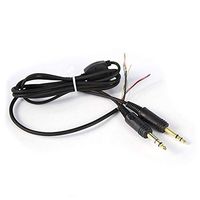 Rugged Air CS-MH-MS Replacement Mono/Stereo Switch Cable for Aviation Headsets Featuring 3/16" Mic Plug and 1/4" Speaker Plug