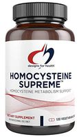 Designs for Health Homocysteine Supreme - Methylation + Homocysteine Support with Folate, B2, B6, Methylcobalamin B12, NAC + TMG (120 Capsules)
