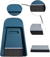 LIBOYUJU Mini Broom Dustpan Combination Set Household Soft Fur Broom Sweep Desktop Cleaning Brush Wiper to Scrape